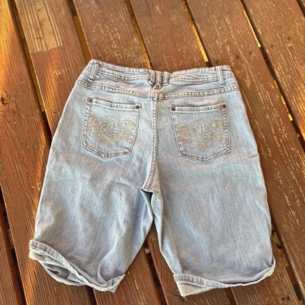 Women's knee length Y2K shorts Jean whimsical fairy core